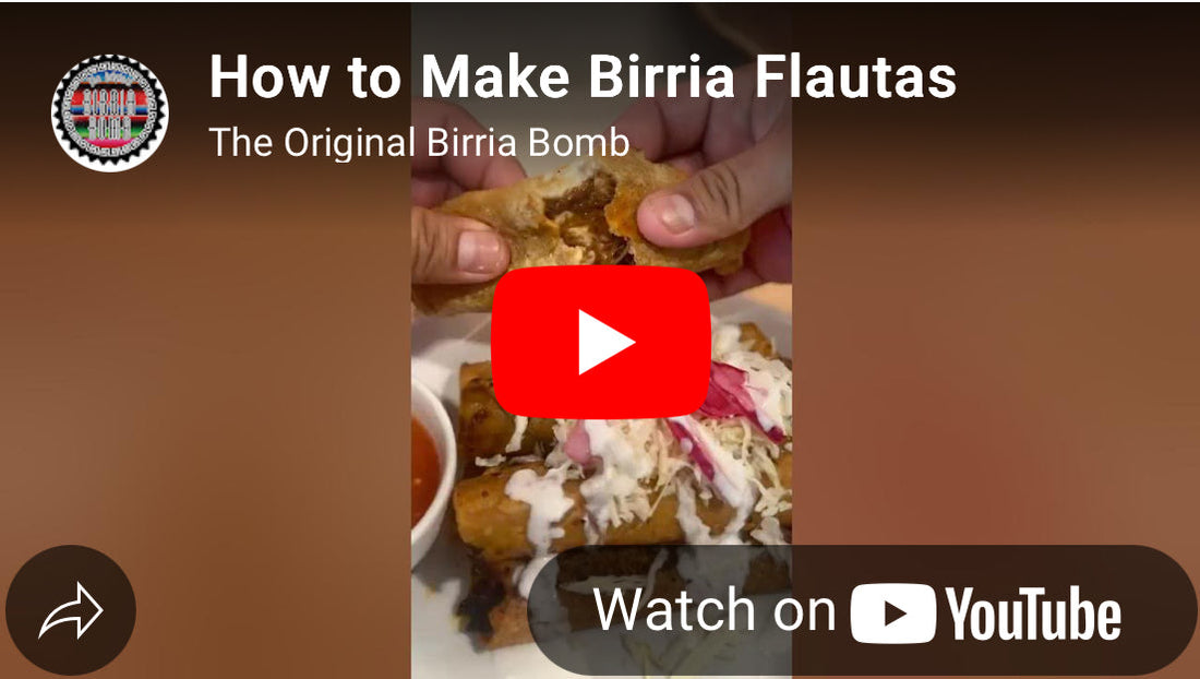 Birria Flautas